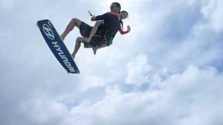 Kiteboarding Aitutaki - Cook Islands, Barbara Kendall