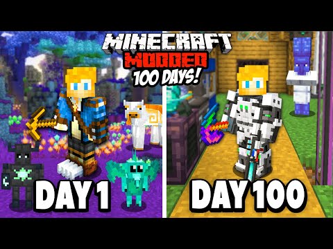 Insane Hardcore 100 Days in All The Mods 9 Survival