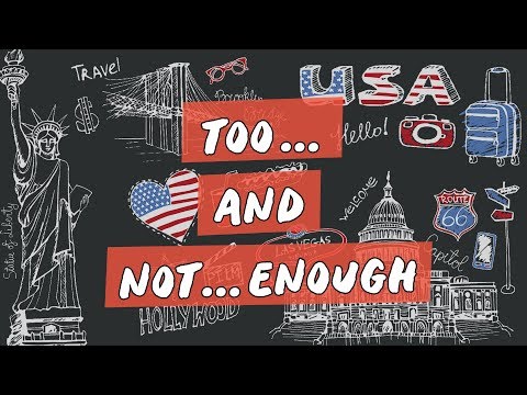 English Tips: Using "too" and "enough" - Brasil Escola