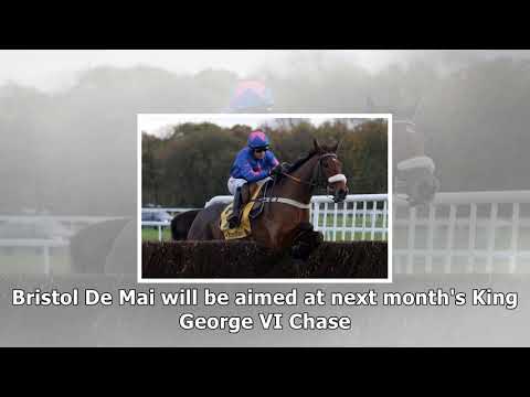 Haydock: bristol de mai wins betfair chase as cue card well beaten in second