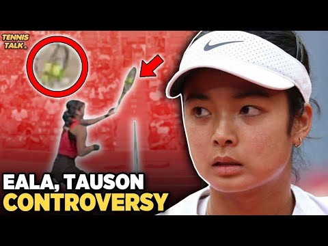 Eala Controversial Win over Tauson at US Open 2025 | Tennis News