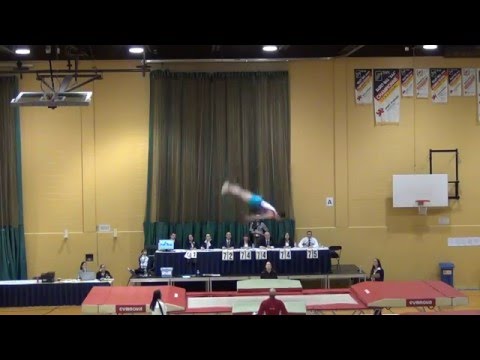 Routine finale de Jérémy Chartier, 3eme Coupe Qc 2016