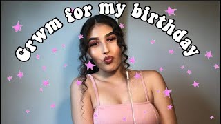MY PREGNANT BIRTHDAY GRWM 💄