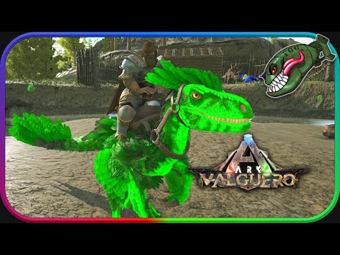 Ark: Valguero | Stealing Deinonychus Eggs, Elemental Deinonychus Tames #3 (Modded Ark Valguero)