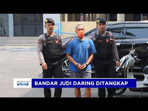 POLRES BANTUL TANGKAP PELAKU JUDI DARING
