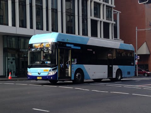 Adam's Trains Vlogs: Transit Systems Leichhardt: m/o 8083 - Yutong ZK6131HGE - Yutong E12