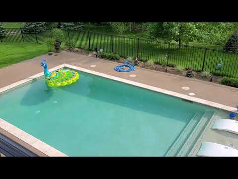 YouTube video about: How to keep birds from pooping in pool?