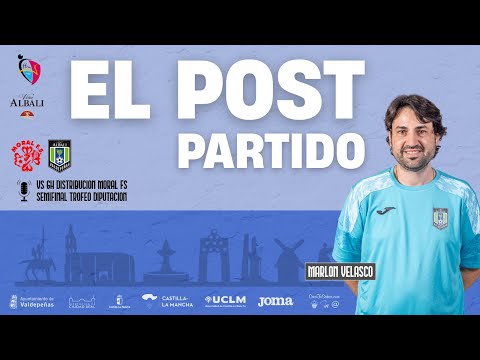 | POSTPARTIDO | Rueda de Prensa de Marlon Velasco. Moral FS - Viña Albali Valdepeñas