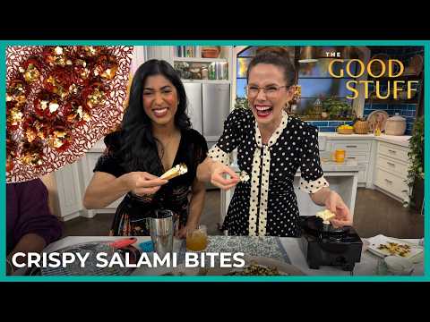 Crispy Salami Bites Recipe | The Good Stuff with Mary Berg