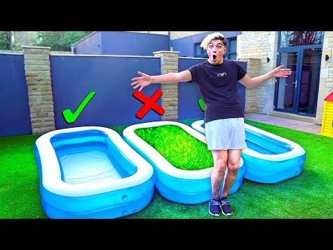 DONT Trust Fall Into The Wrong Mystery Pool - Challenge
