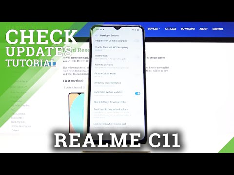 How to Enable Automatic Update in REALME C11 - Auto Updates