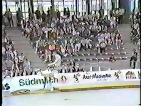 Monika Zabrzova 🇨🇿 VT AA 9.025 1986 Junior European Championships