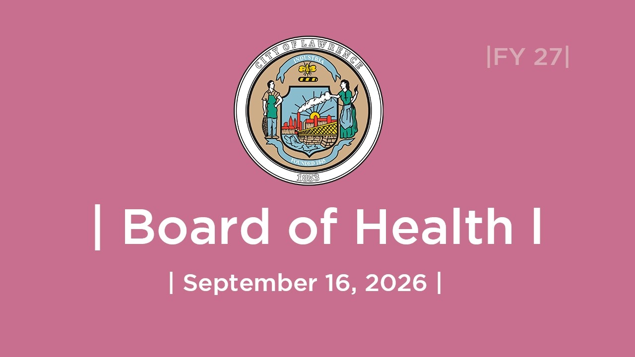 From the Board of Health