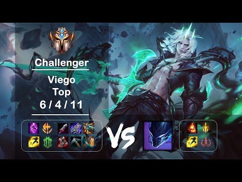 KR Challenger Top Viego vs Nocturne Ep.2057