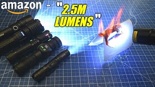 $40 Flashlights Starting Fires? Amazon says yes
