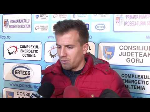 PANDURII TV / INTERVIU AL JUCĂTORULUI OLIVIAN SURUGIU, MECI PANDURII - CONCORDIA CHIAJNA