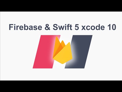 Create Firebase with Swift 5 and xcode 10