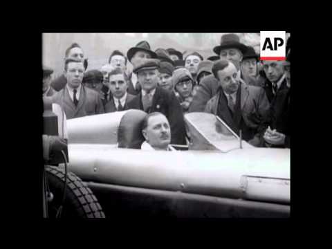 Mr Kaye Don's New Car for Land Speed Record Attempt