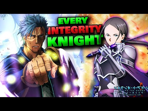 Every INTEGRITY KNIGHT & Their OP WEAPONS EXPLAINED | Sword Art Online / SAO Alicization WoU Lore