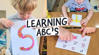 PRESCHOOL ACTIVITIES: 5 Activities To Encourage Letter Recognition & Help Them Learn Their ABC's