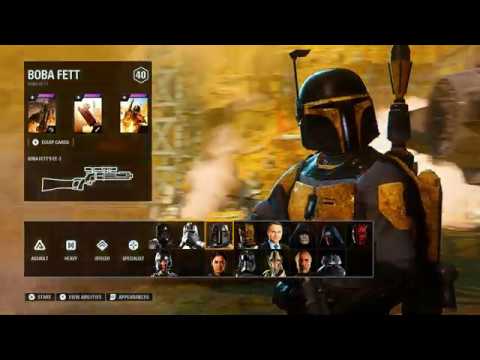 Gold and Black Boba Fett Mod by Ice - Star Wars Battlefront 2