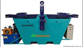 Máy uốn cong gỗ tự nhiên Woodmaster