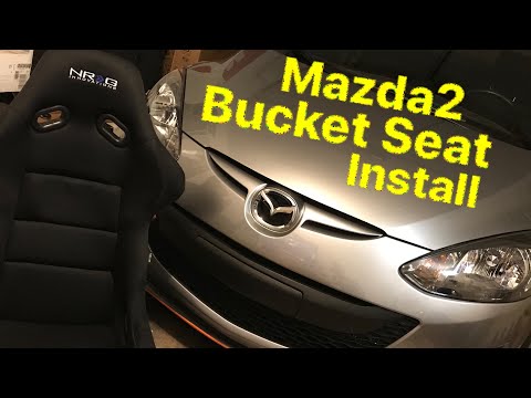 Mazda2 | NRG Bucket Seat Install