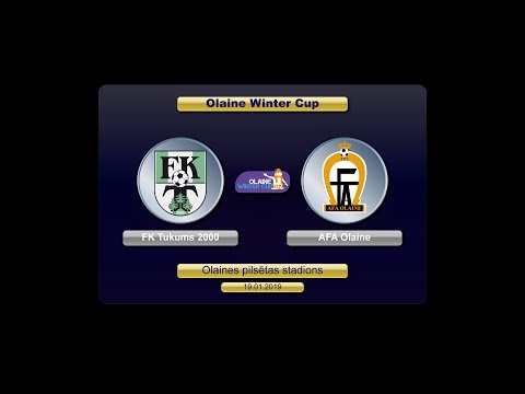 U-16 FK Tukums 2000 – AFA Olaine (Olaine Winter Cup 2019)