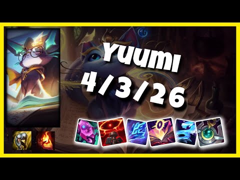 Yuumi Challenger Gameplay S11 Replay 11.1 Support (4/3/26) - TURKISH