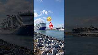 Casino Boat was Not Happy! Port Canaveral Cruise Ship Spotting