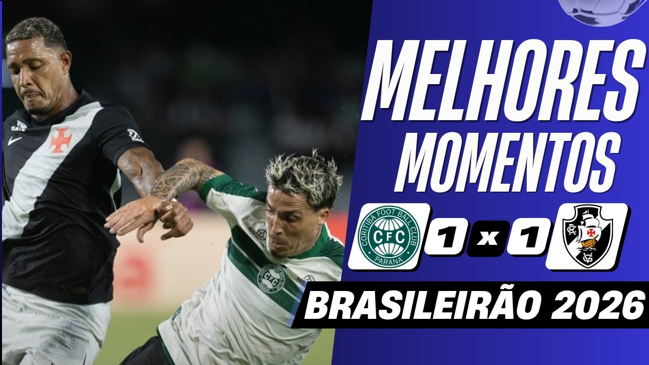 Coritiba vs Vasco da Gama Highlights