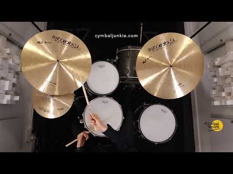 Istanbul Agop Mel Lewis set, 14", 19" 21"   HD 1080p