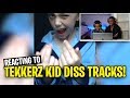 Reacting to Diss Tracks on Tekkerz kid (Try Not to Laugh)