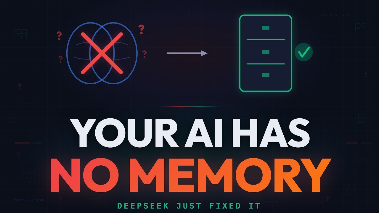 AI Models Have Zero Memory. DeepSeek Fixed It.
