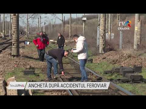 ANCHETĂ DUPĂ ACCIDENTUL FEROVIAR
