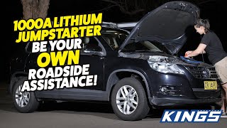 Adventure Kings 1000A Lithium Jumpstarter Be Your Own Roadside Assistance