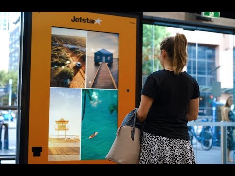 [Travel & Leisure] Jetstar uses eye tracking tech to gift holidays Christmas | JCDecaux Australia