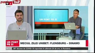 MECIUL ZILEI UNIBET, FLENSBURG – DINAMO: “Câinii roșii” atacă Germania! Cotă 1.55!