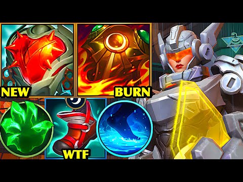 Wild Rift China Leona Support - NEW Heartsteel MAX TANK LEONA Build Runes - Challenger Rank