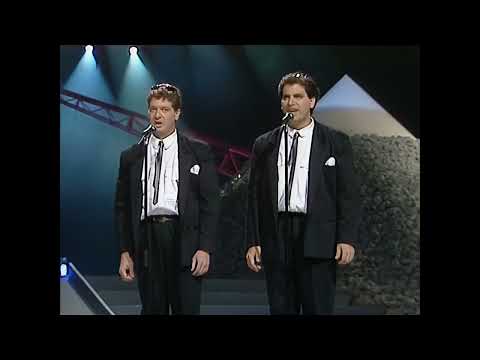 Datner and Kushnir - Shir Habatlanim - Israel - Eurovision Song Contest 1987 [ Lazy Bums ]