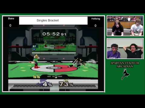 SSA - Blake (Fox) vs Hellsing (Marth) Melee LR4