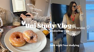 Download lagu STUDY VLOG 🍓 productive, 1am studying, cafe studying, lots of note-taking | Canada 🇨🇦 mp3