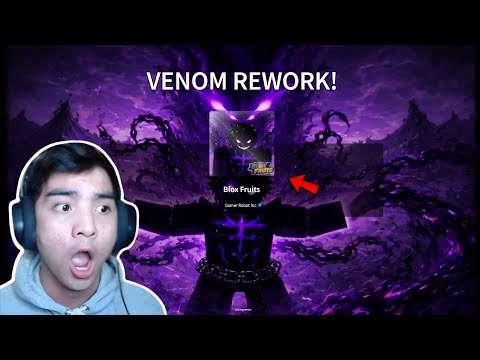 FINALLY.. Venom Fruit REWORK in Blox Fruits..! ☠️ 