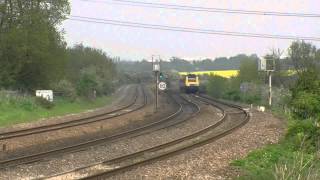 preview picture of video 'Midland Mainline Near Wellingborough 21.05.2012'