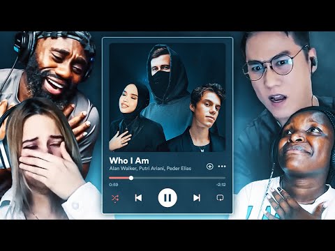 Alan Walker, Putri Ariani, Peder Elias - Who I Am (Official Reaction Compilation)