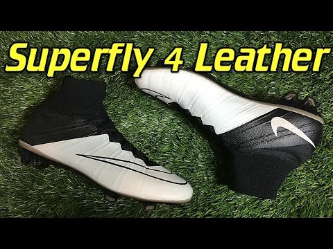 K-Leather Nike Mercurial Superfly 4 (Tech Craft Pack) Light Bone/Black - Review + On Feet