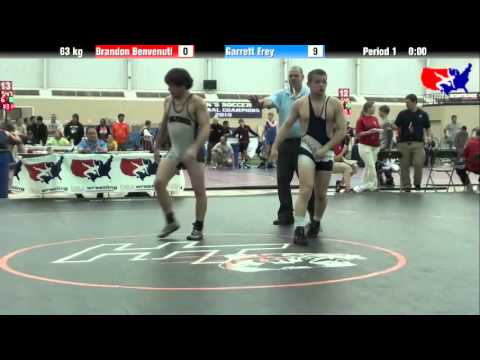 Brandon Benvenuti vs. Garrett Frey at 2013 ASICS University Nationals - FS