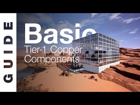 100% EFFICIENT Early Game Tier-1 Copper Factory [SATISFACTORY GUIDE]