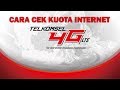 Cara Cek Kuota Internet Telkomsel Terbaru