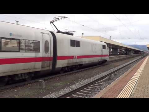 Bahnverkehr in Basel am 05.01.13 Teil 1